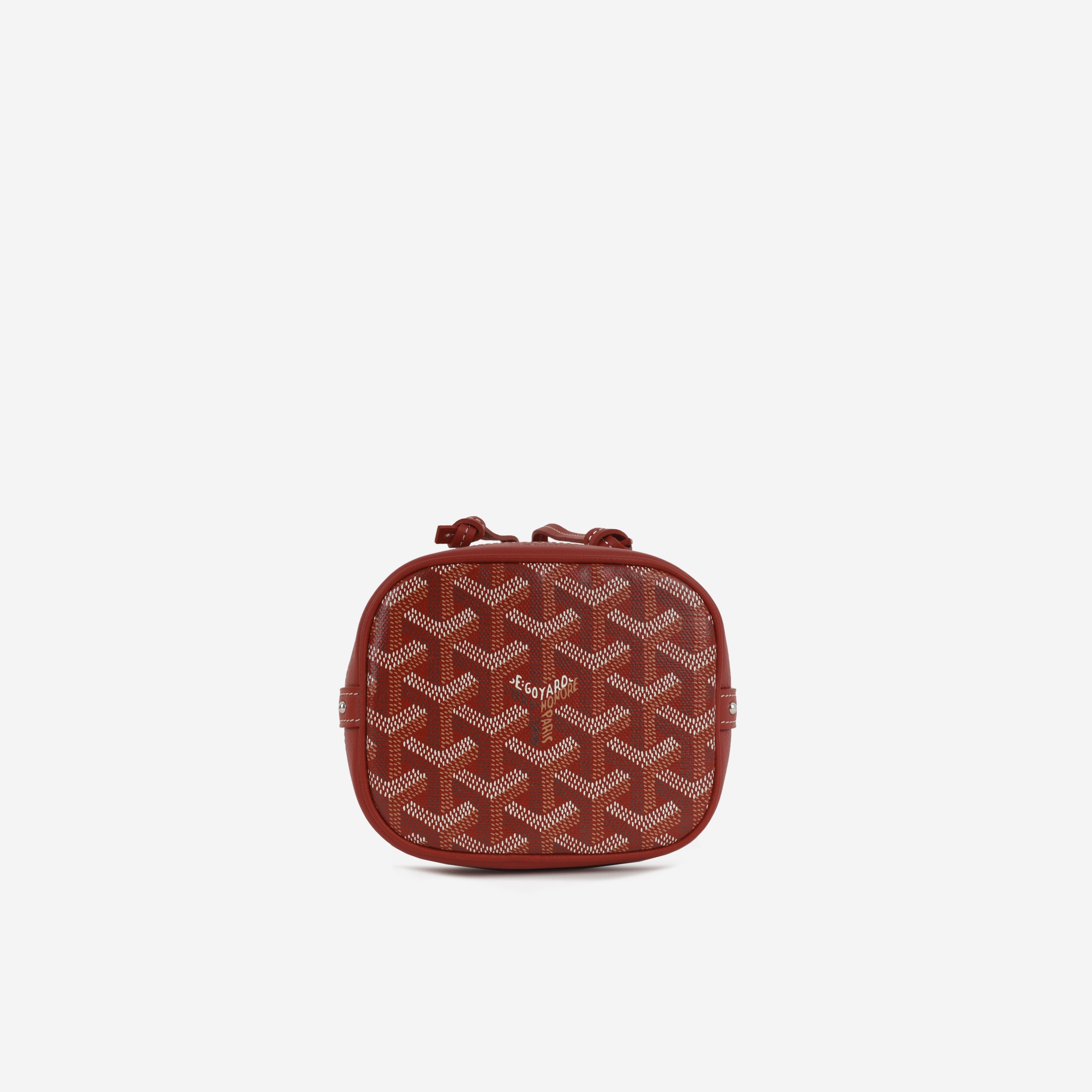 Goyard Petit Flot - Red Goyardine | Palladium Hardware