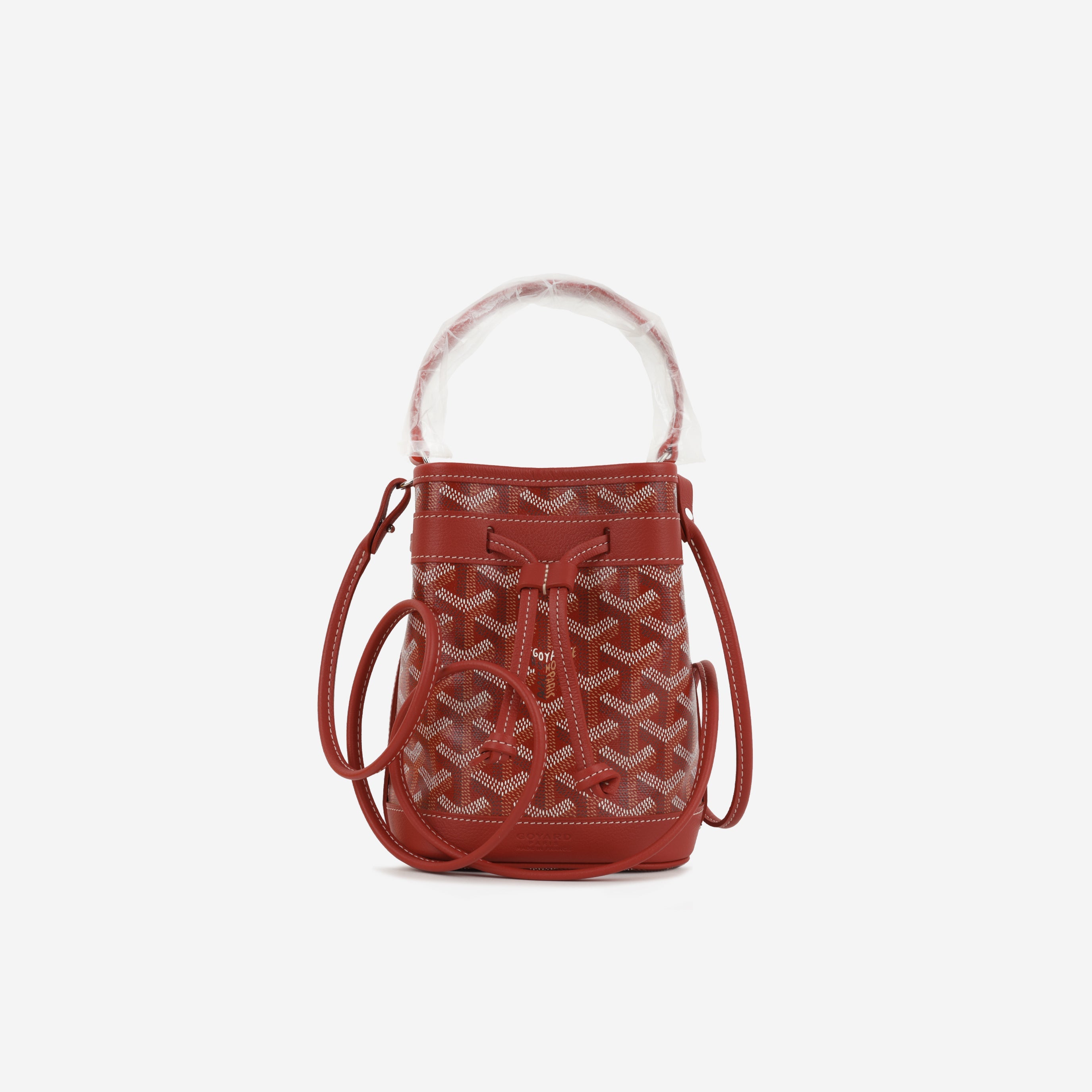Goyard Petit Flot - Red Goyardine | Palladium Hardware