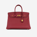 Hermès Birkin 35 - Rouge Grenat Epsom | Gold Hardware