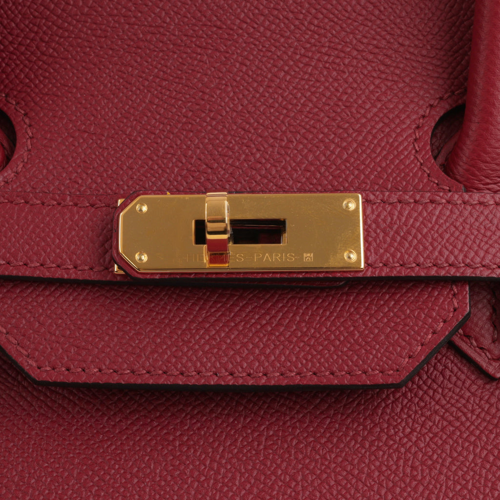 Hermès Birkin 35 - Rouge Grenat Epsom | Gold Hardware