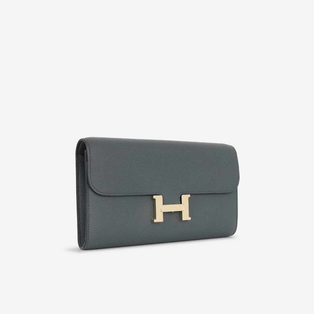 Constance To Go Cavale - Gris Misty Epsom | Permabrass Hardware