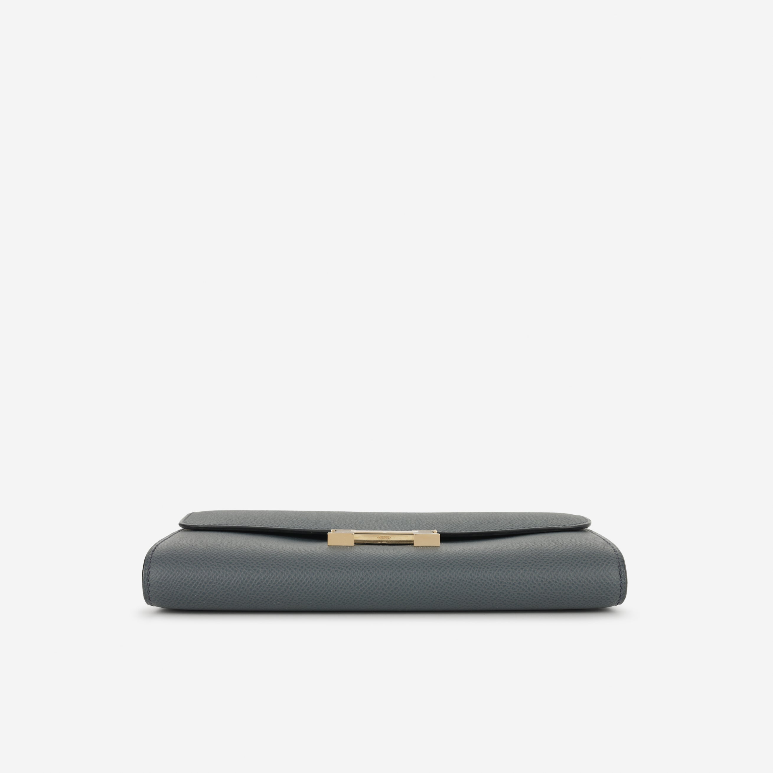 Constance To Go Cavale - Gris Misty Epsom | Permabrass Hardware