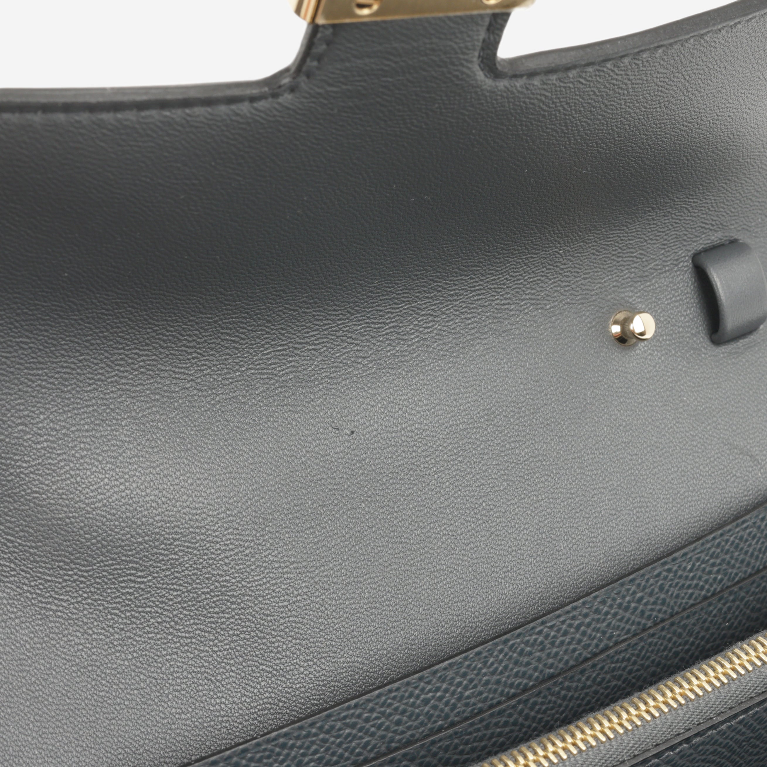 Constance To Go Cavale - Gris Misty Epsom | Permabrass Hardware