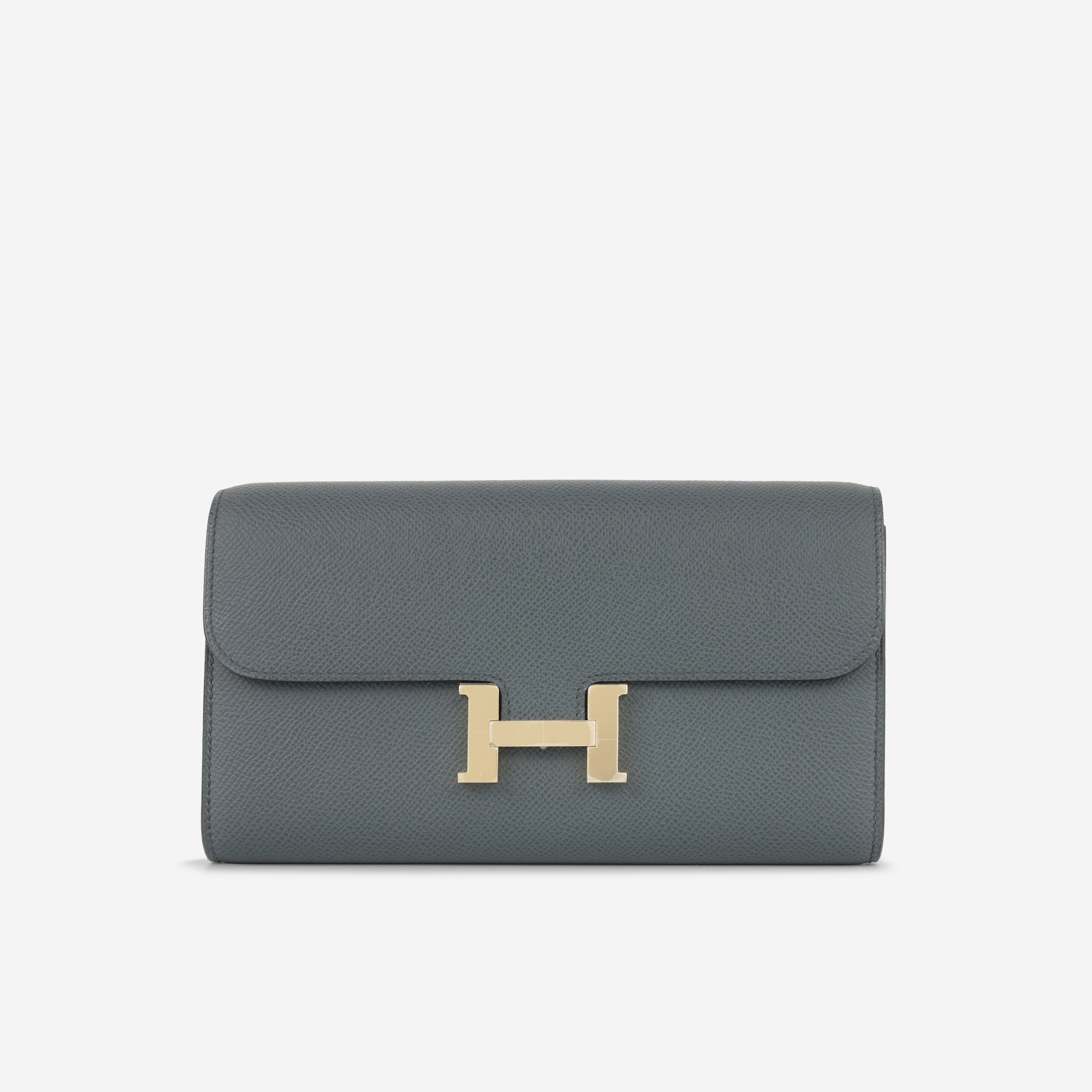 Constance To Go Cavale - Gris Misty Epsom | Permabrass Hardware