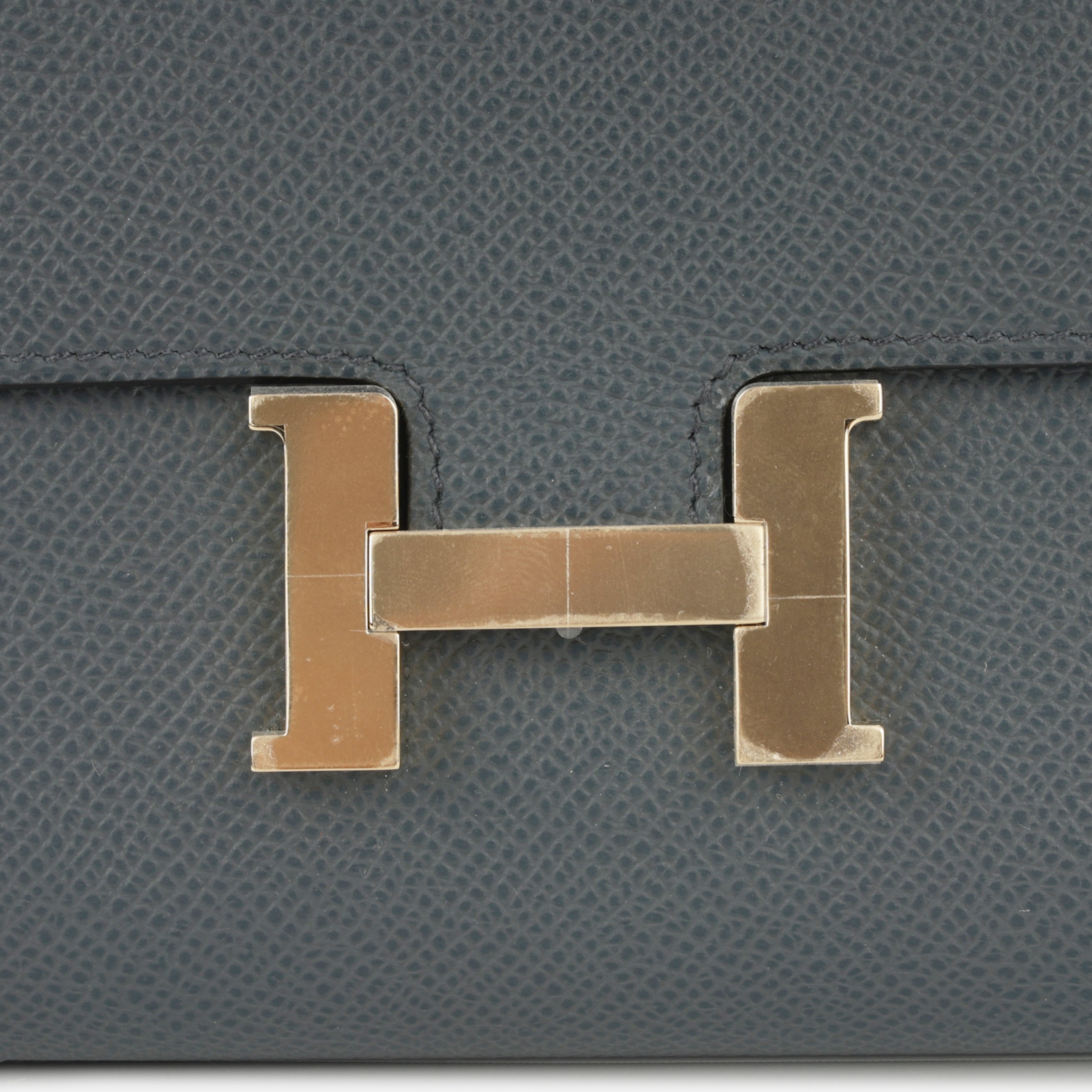 Constance To Go Cavale - Gris Misty Epsom | Permabrass Hardware