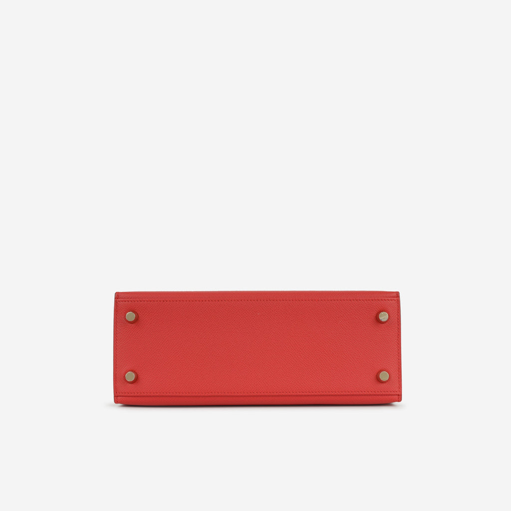 Hermès Kelly 25 - Rouge Radieux Epsom | Gold Hardware