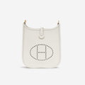 Hermès Evelyne TPM - Gris Pale Clemence | Gold Hardware