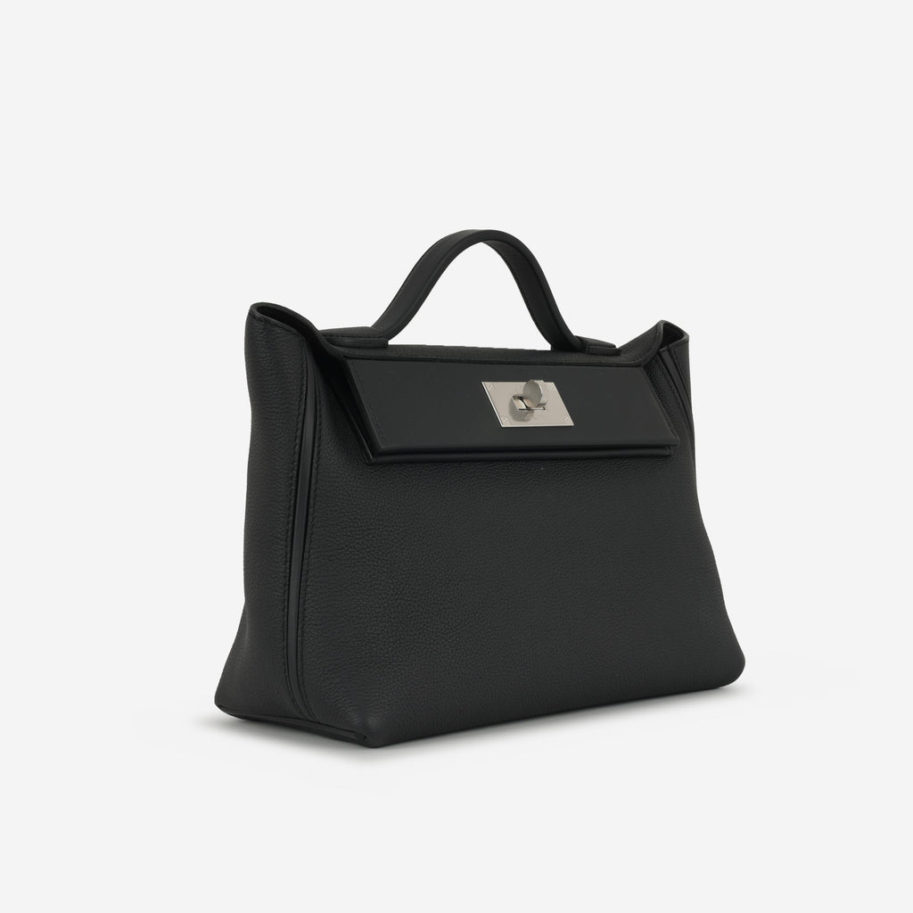 Hermès 24/24 29 - Noir Togo/ Swift | Palladium Hardware