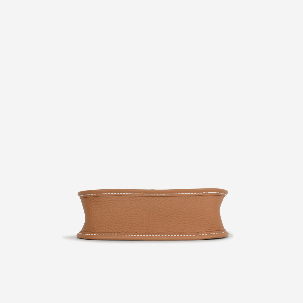 Hermès Mini Evelyne 16  - Gold Clemence | Gold Hardware
