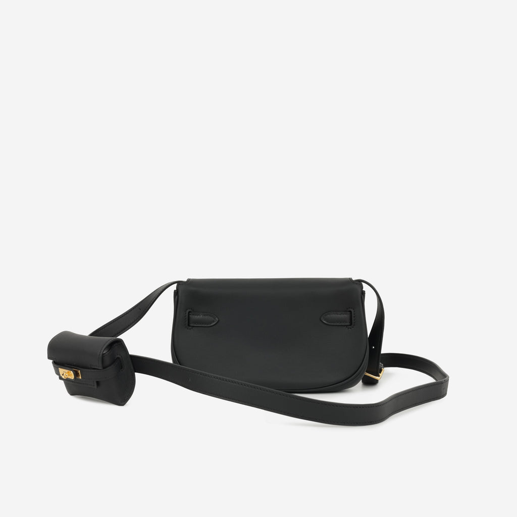 Hermès Kelly Moove - Black Swift | Gold Hardware