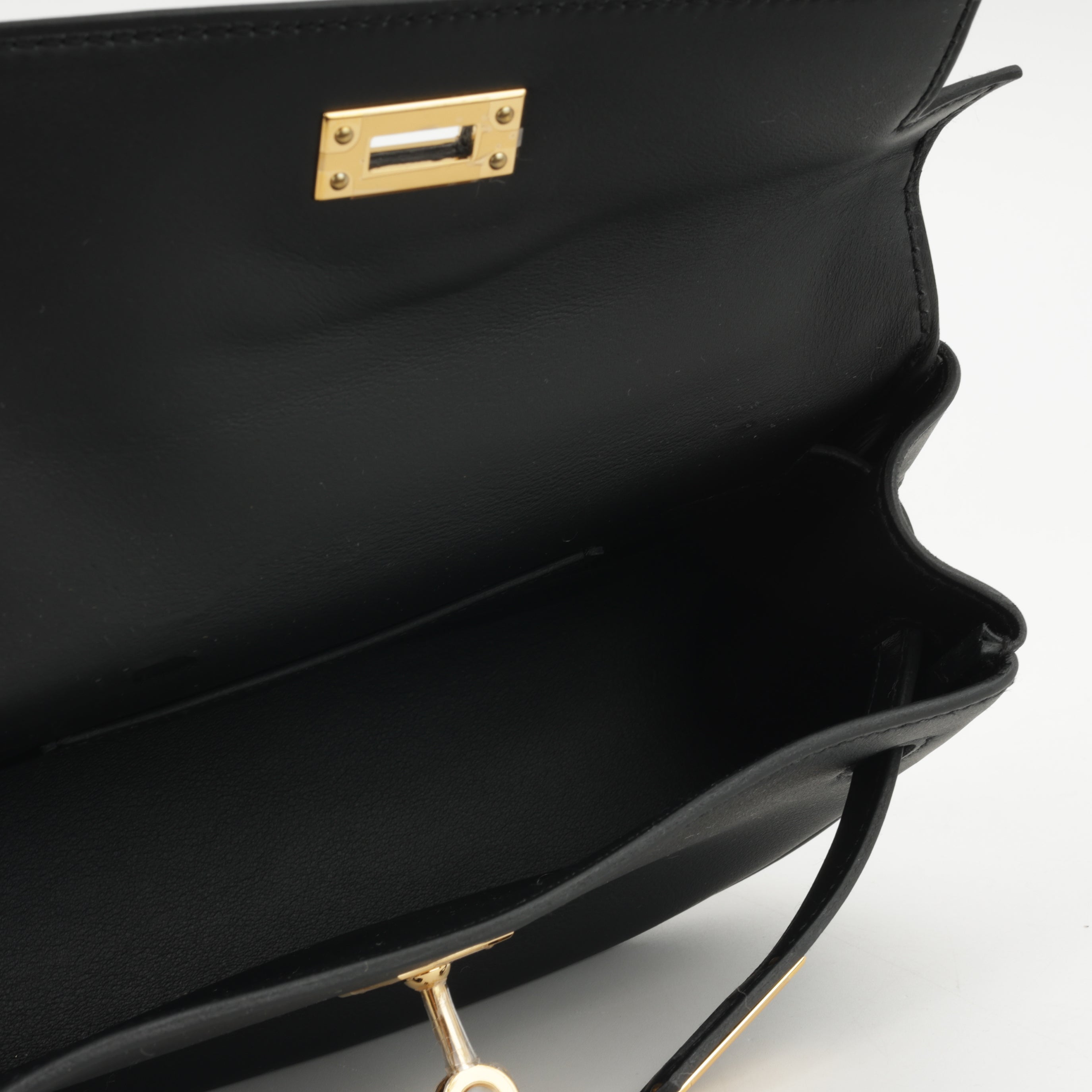 Hermès Kelly Moove - Black Swift | Gold Hardware