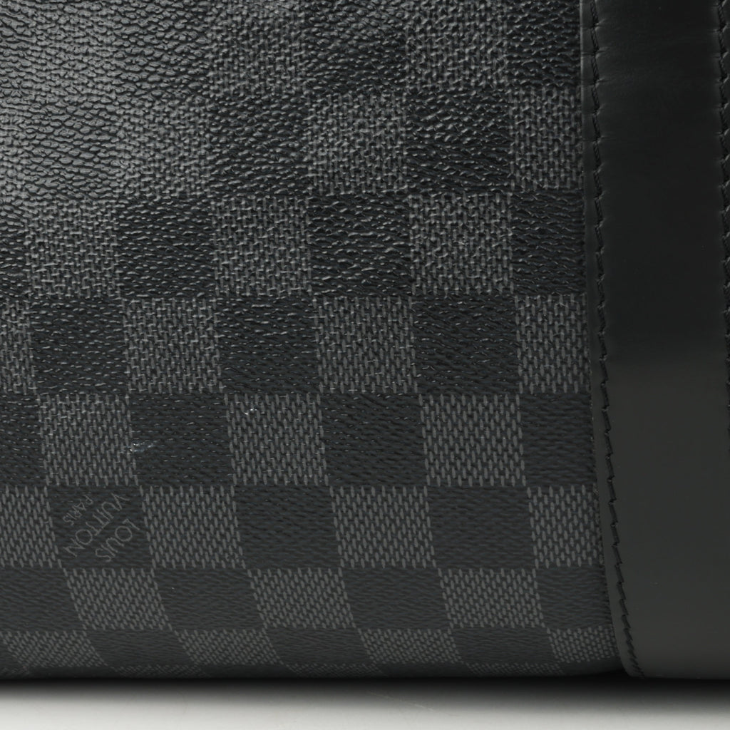 Louis Vuitton Keepall Bandoulière 55 - Damier Graphite | Silver Hardware