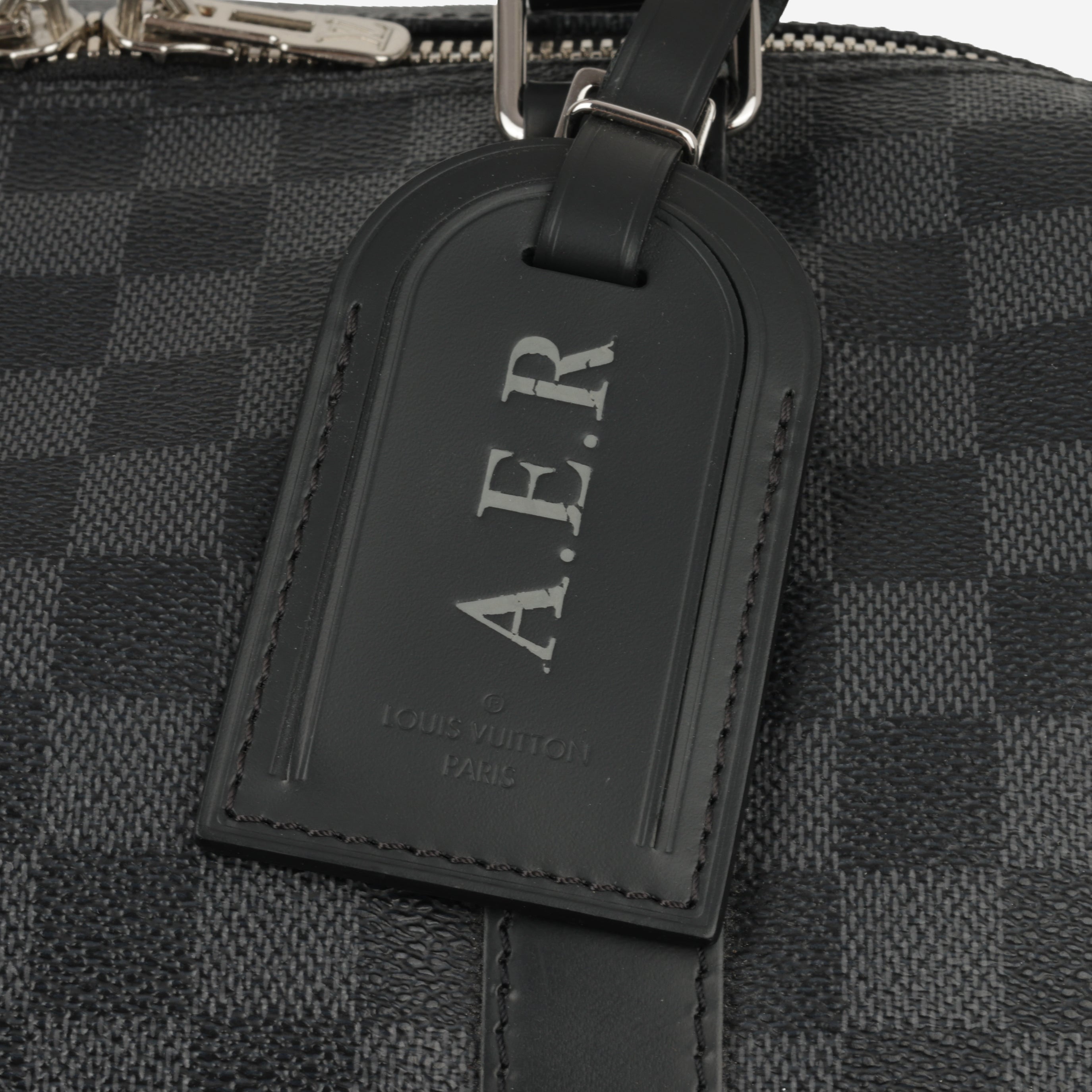Louis Vuitton Keepall Bandoulière 55 - Damier Graphite | Silver Hardware