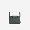 Mini Lindy - Vert Mangrove Clemence | Gold Hardware