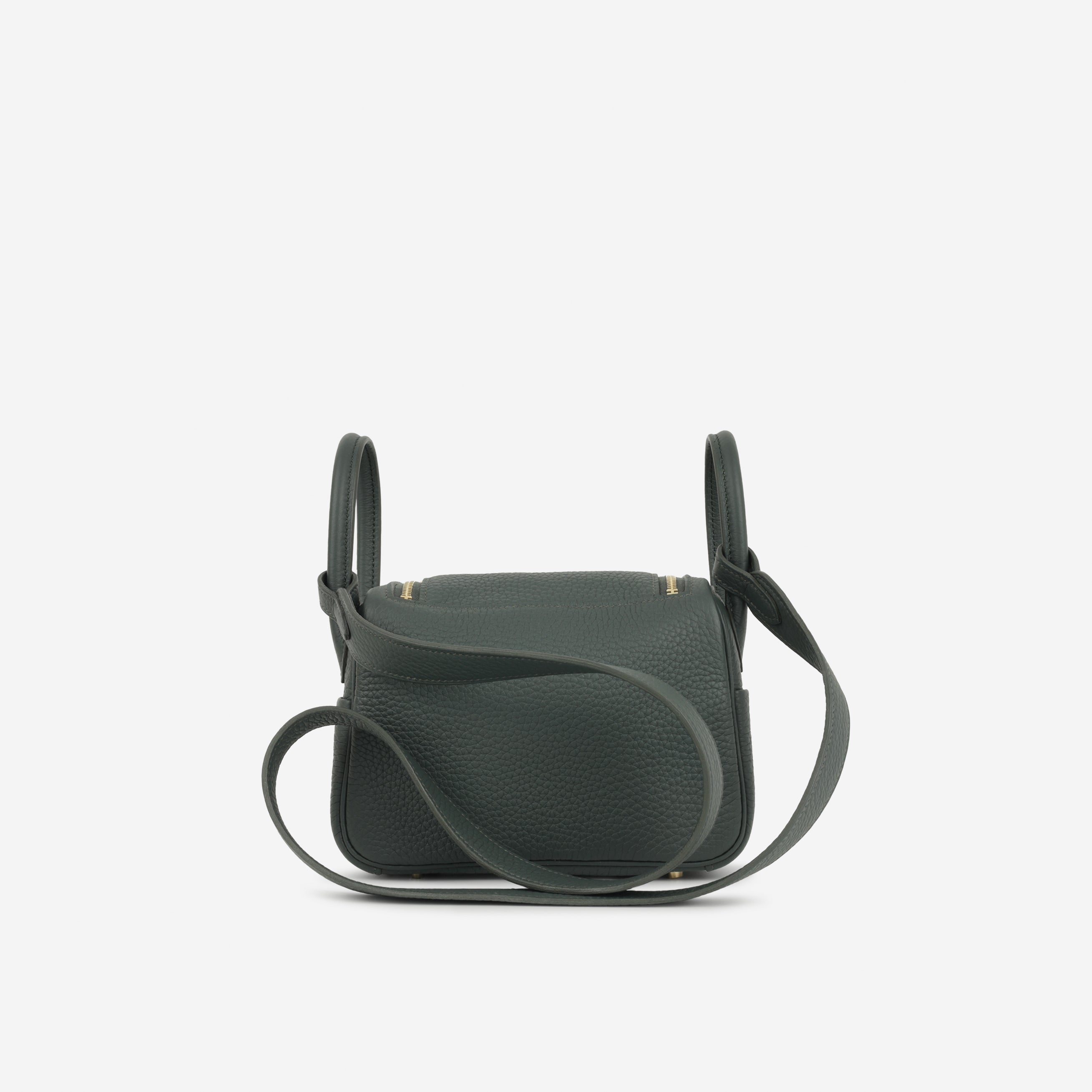 Mini Lindy - Vert Mangrove Clemence | Gold Hardware