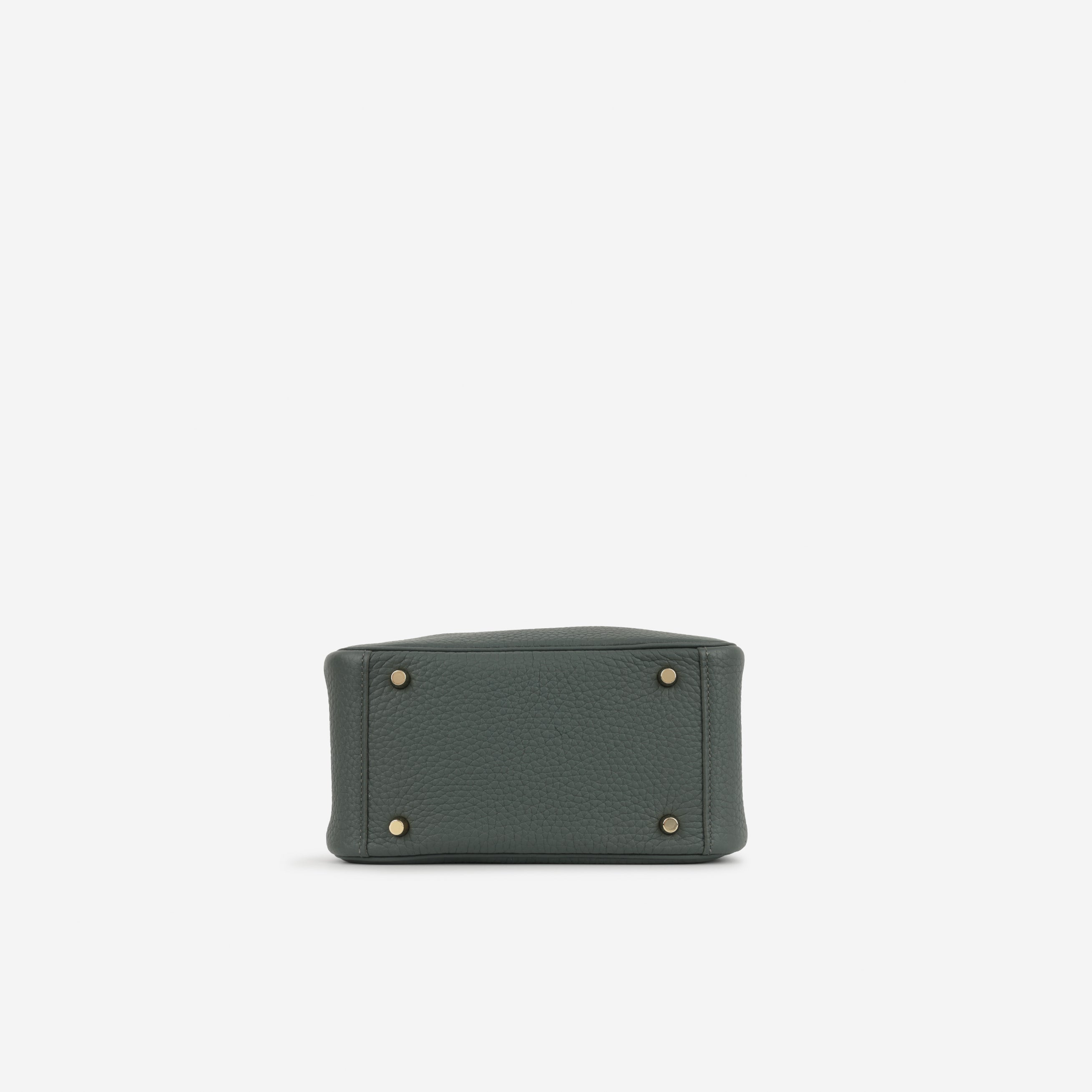 Mini Lindy - Vert Mangrove Clemence | Gold Hardware