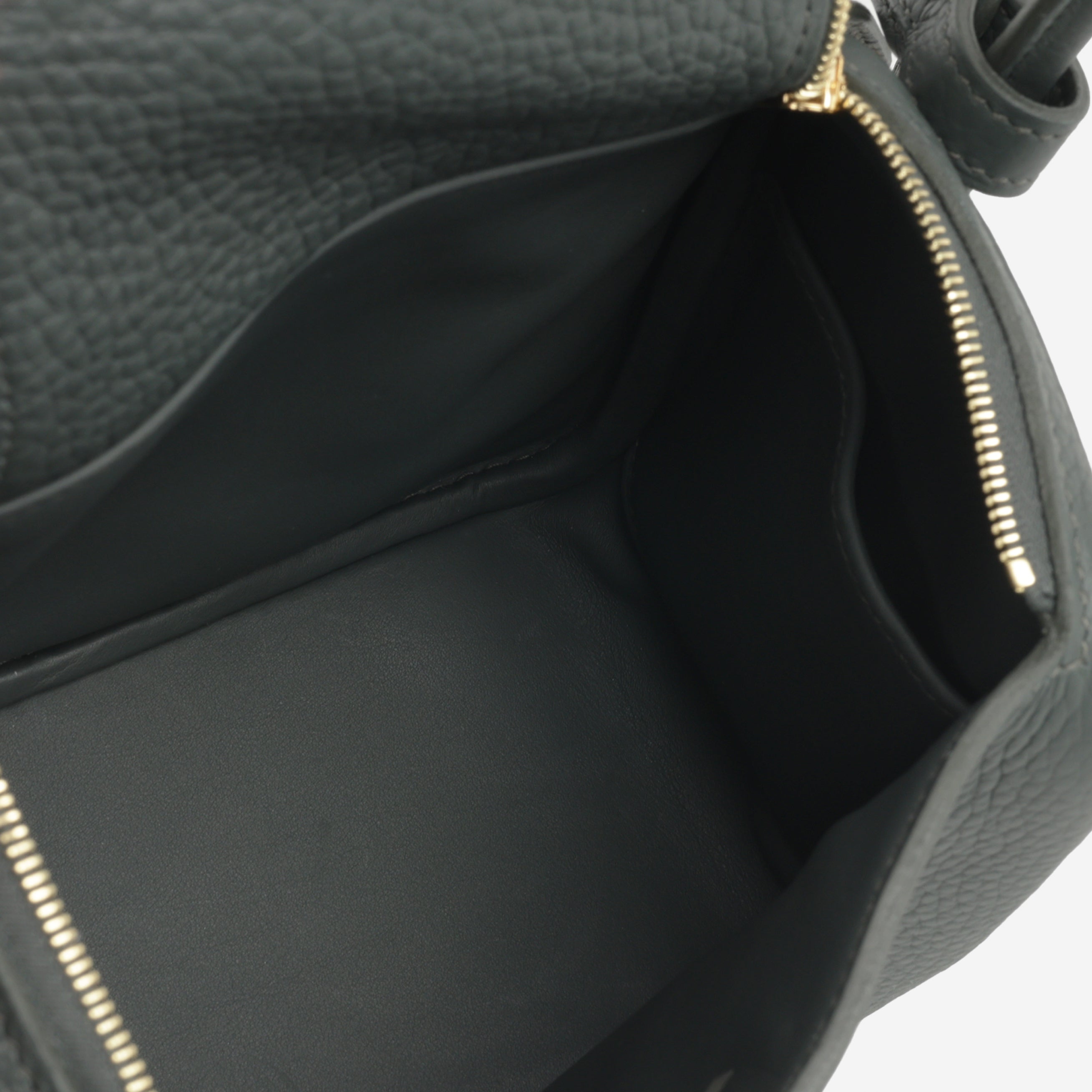 Mini Lindy - Vert Mangrove Clemence | Gold Hardware