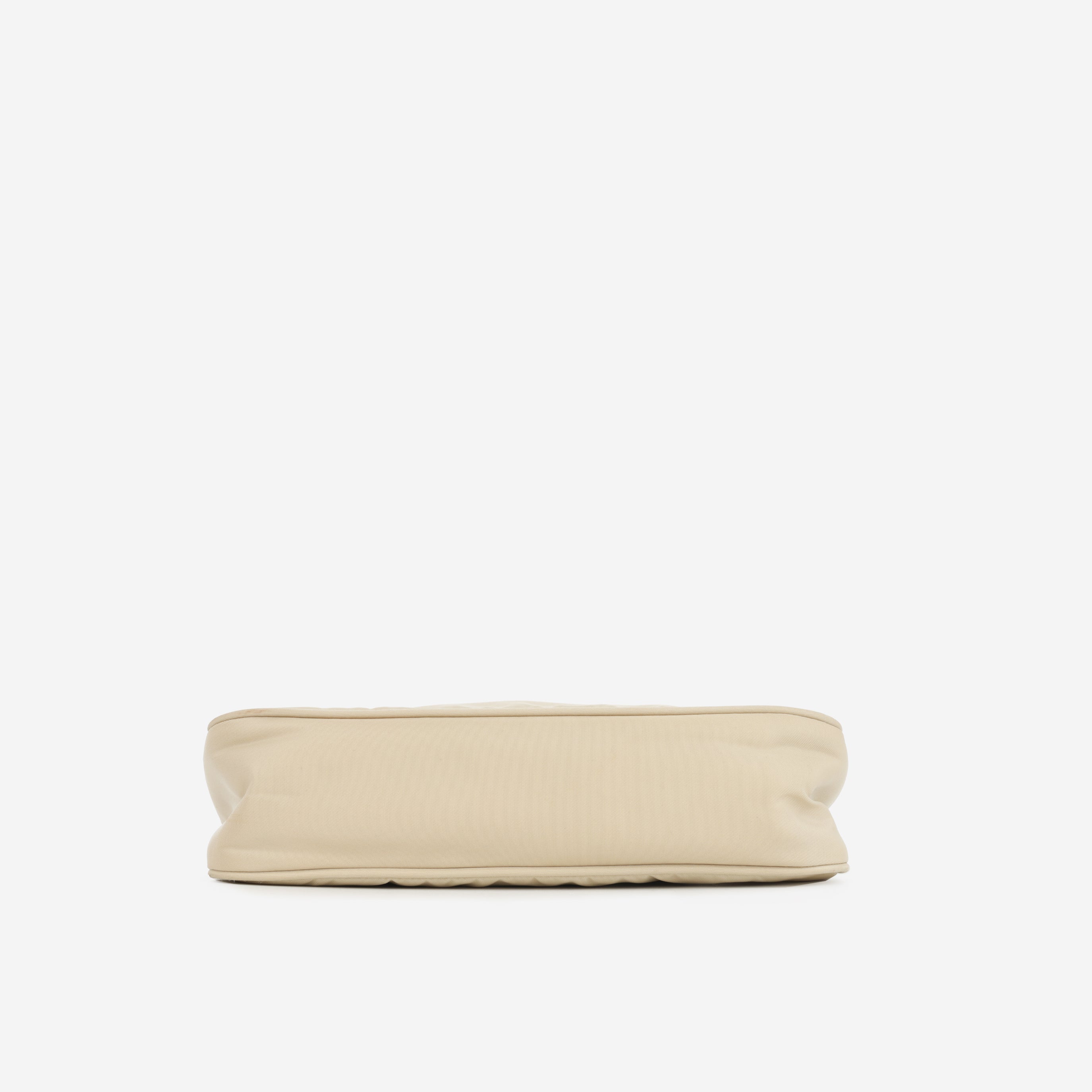 Prada Re-Edition 2000- Beige Nylon | Silver Hardware