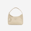 Prada Re-Edition 2000- Beige Nylon | Silver Hardware