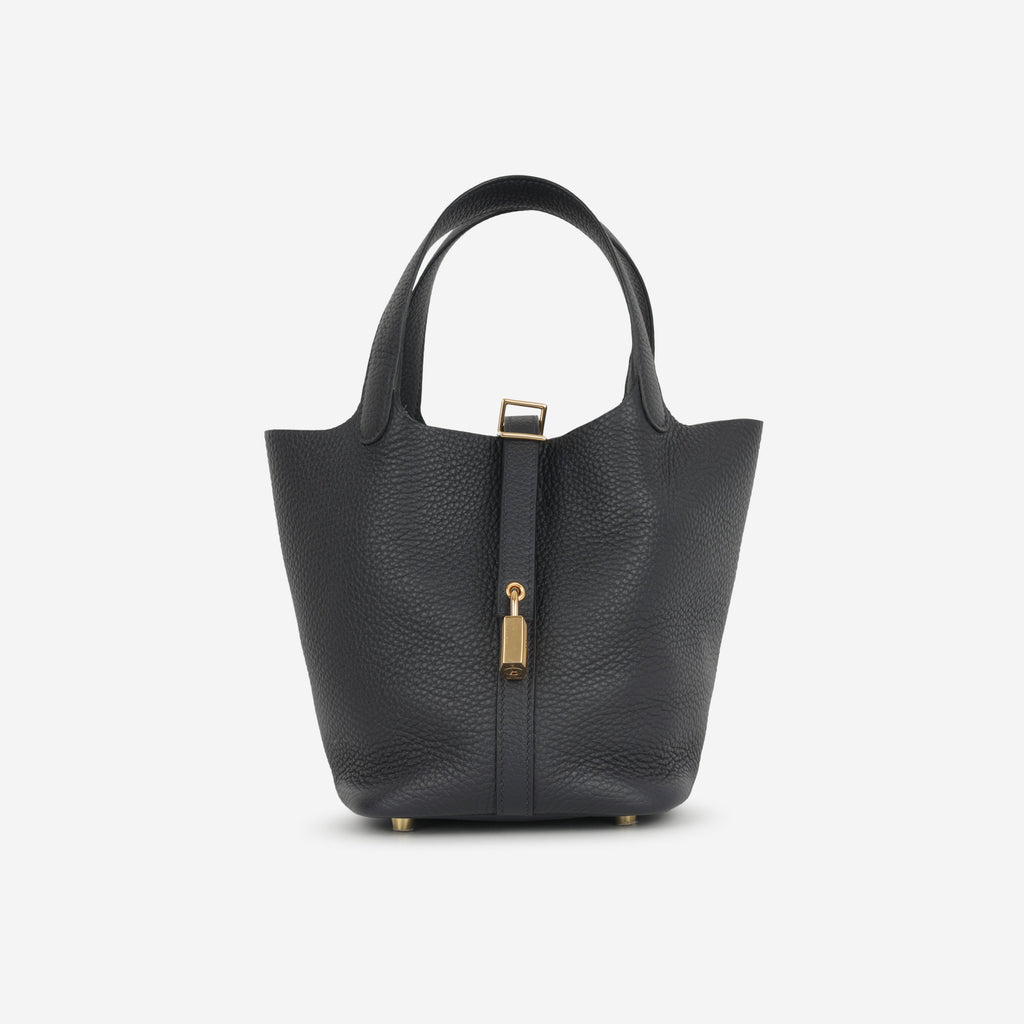 Hermès Picotin 18 - Caban Clemence | Gold Hardware