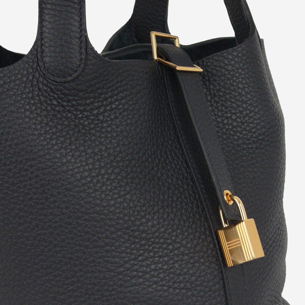 Hermès Picotin 18 - Caban Clemence | Gold Hardware