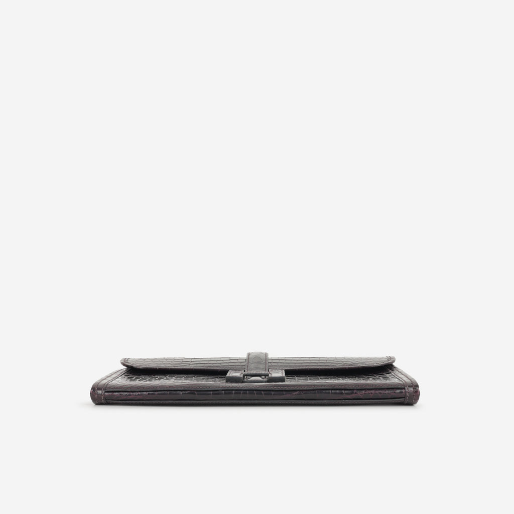 Hermès Jige Clutch 29 - Iris Crocodile Niloticus