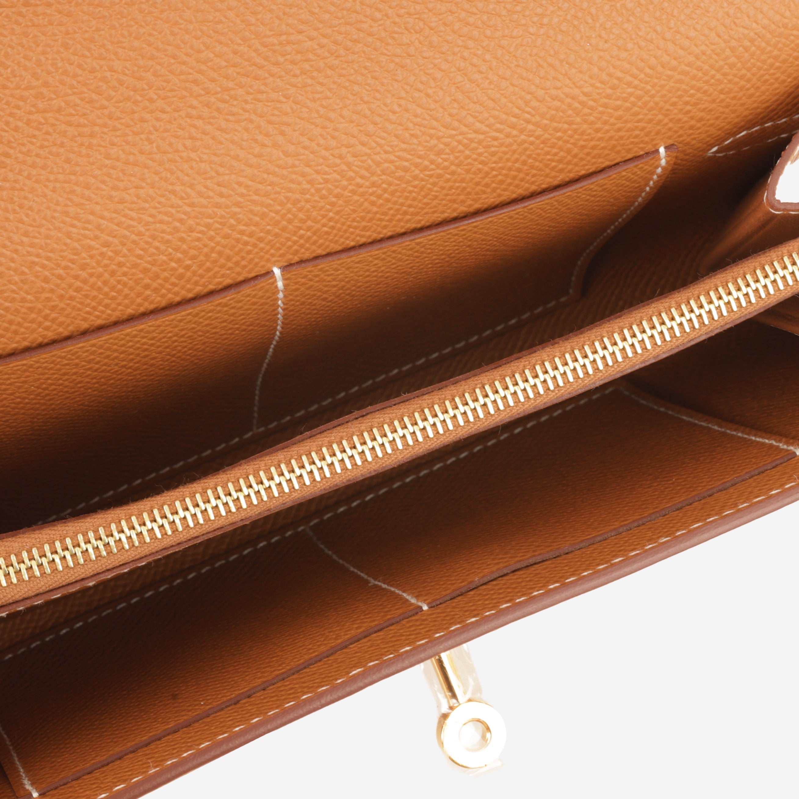 Hermès Kelly To Go Wallet - Gold Epsom | Gold Hardware
