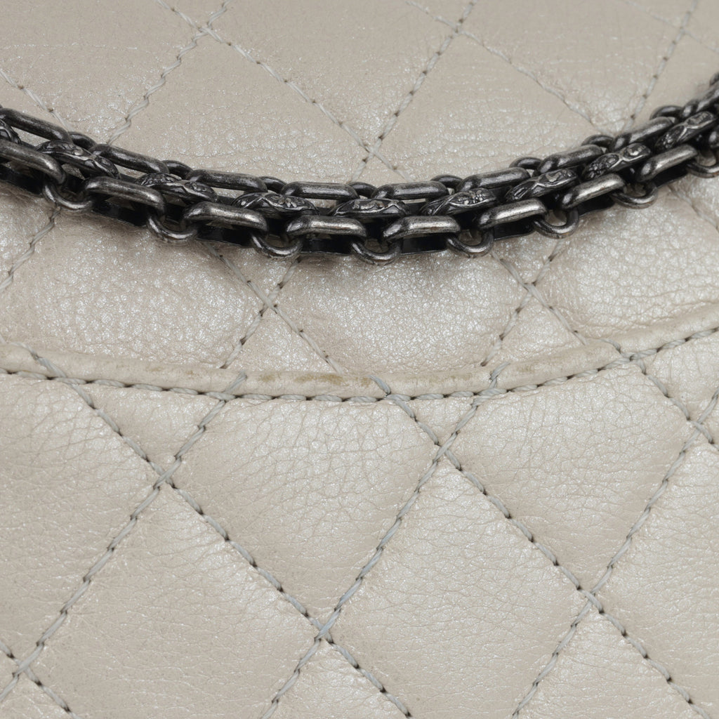 Chanel 2.55 Re-issue 225 Lucky Charms - Ivory Calfskin | Rhodium Hardware