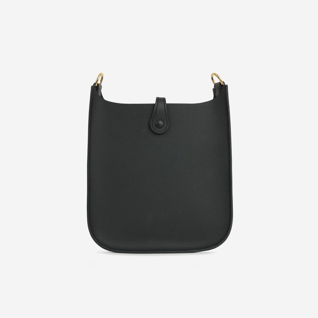 Hermès Evelyne TPM - Noir Epsom | Gold Hardware