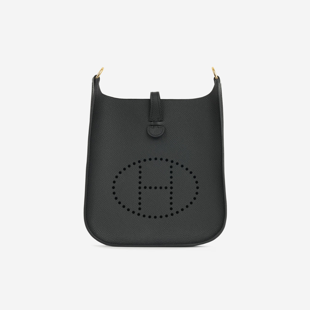 Hermès Evelyne TPM - Noir Epsom | Gold Hardware