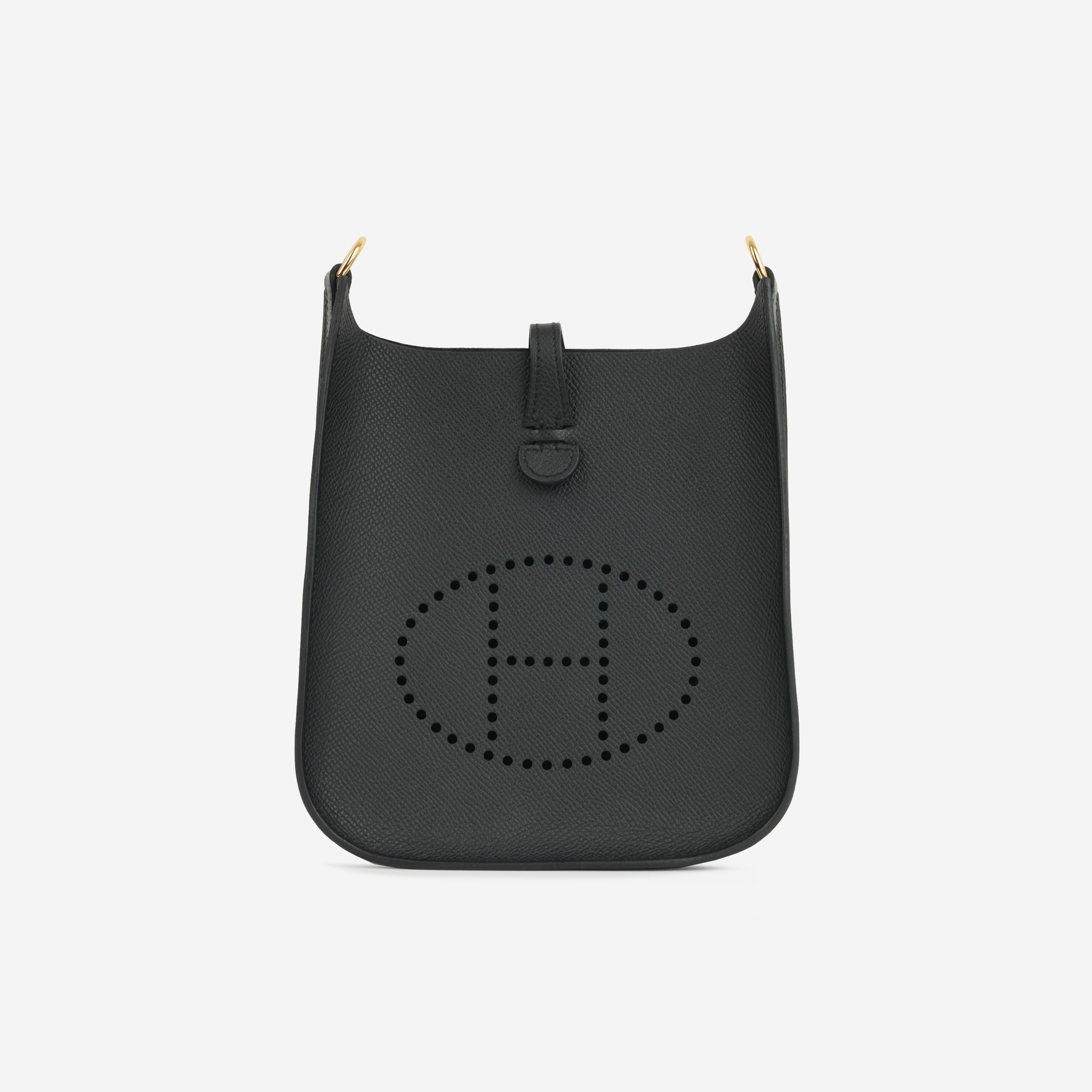 Hermès Evelyne TPM - Noir Epsom | Gold Hardware