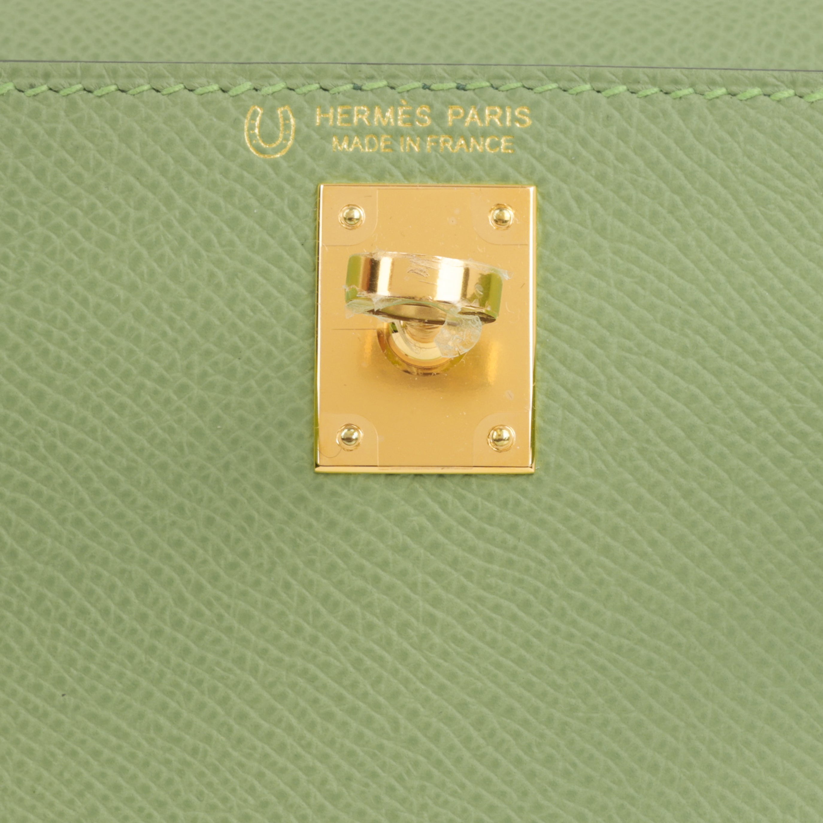 Hermès HSS Mini Kelly 20 - Vert Criquet/ Vert Moyen | Gold Hardware