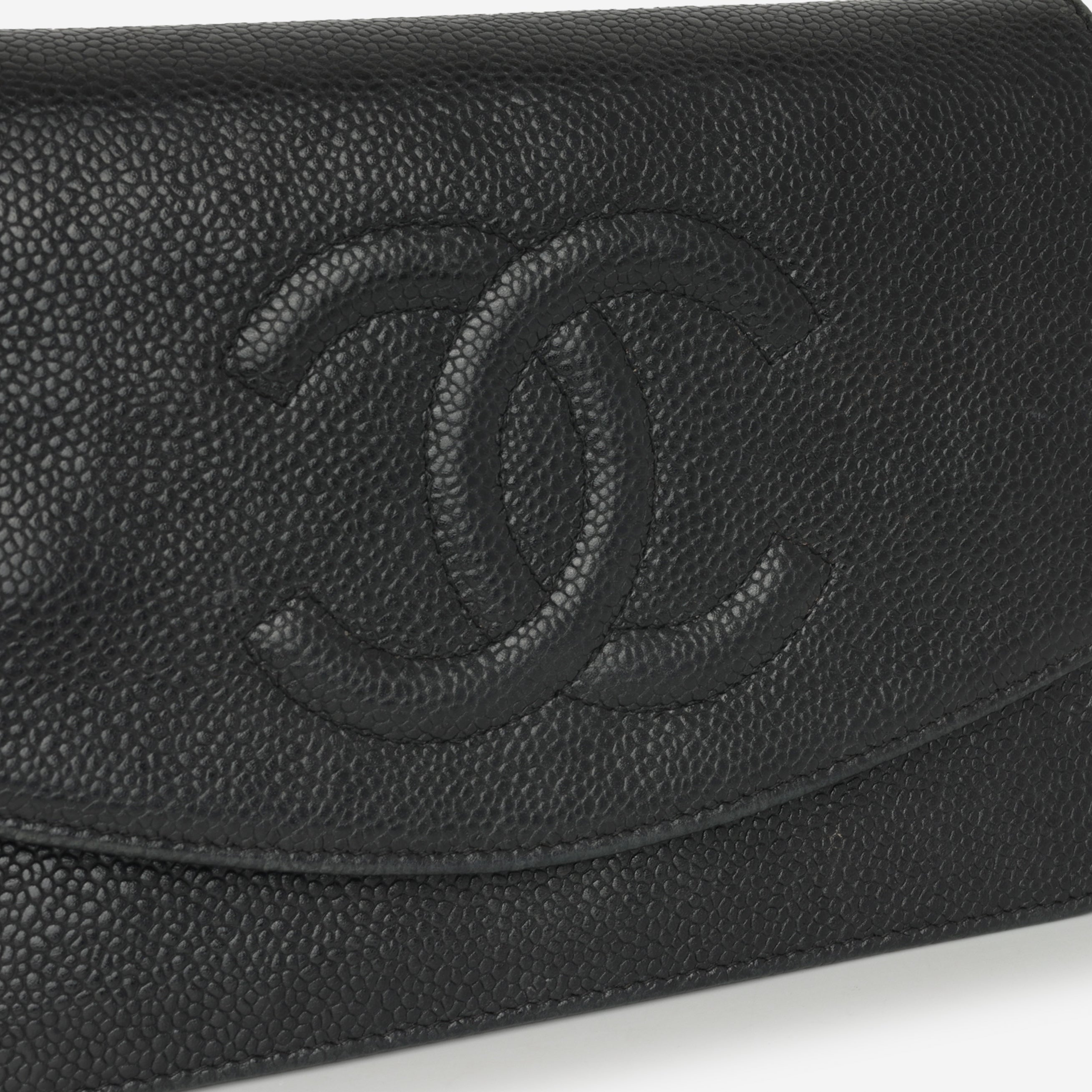 Chanel Timeless WOC - Black Caviar | Silver Hardware