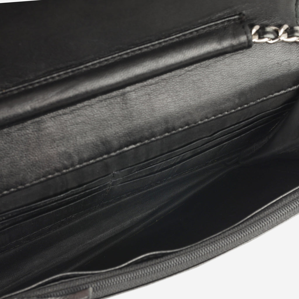 Chanel Timeless WOC - Black Caviar | Silver Hardware