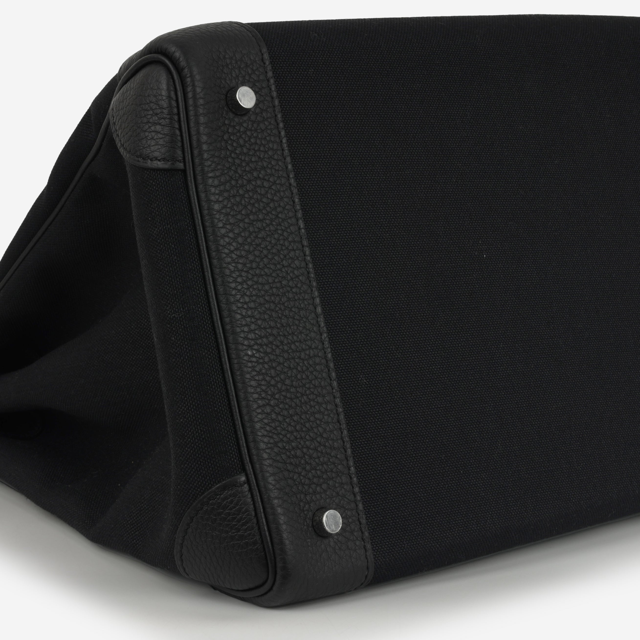 Hermès HAC 40 - Noir Toile/Togo | Palladium Hardware