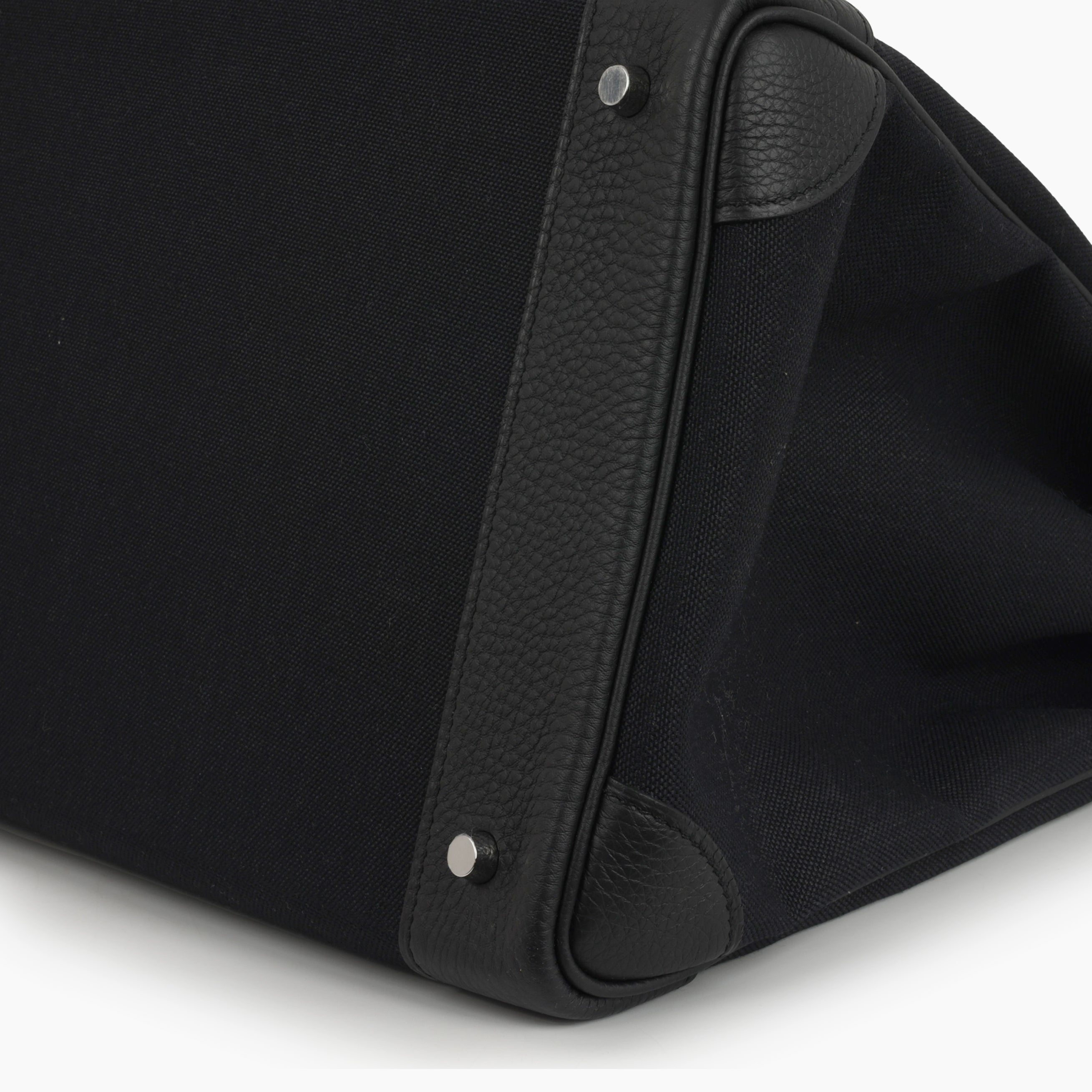 Hermès HAC 40 - Noir Toile/Togo | Palladium Hardware