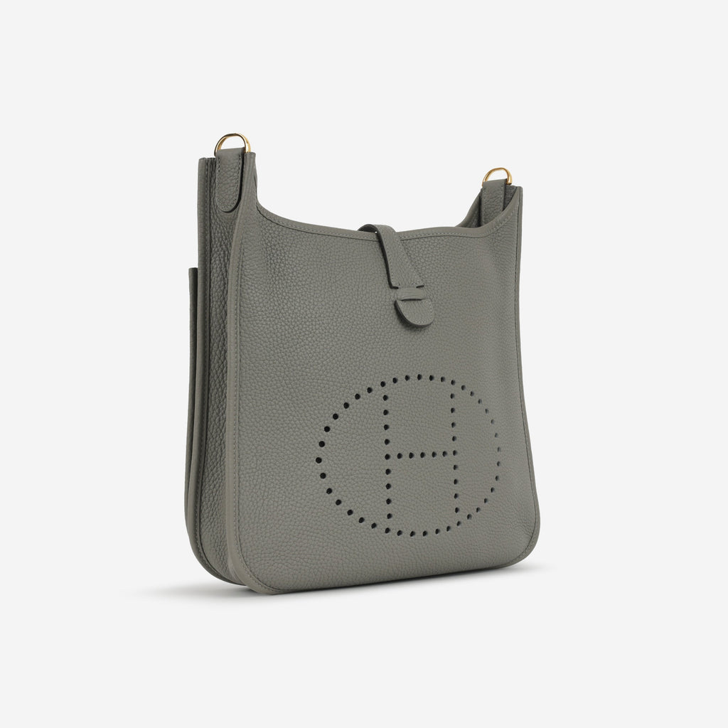 Hermès Evelyne PM - Gris Meyer Clemence | Gold Hardware