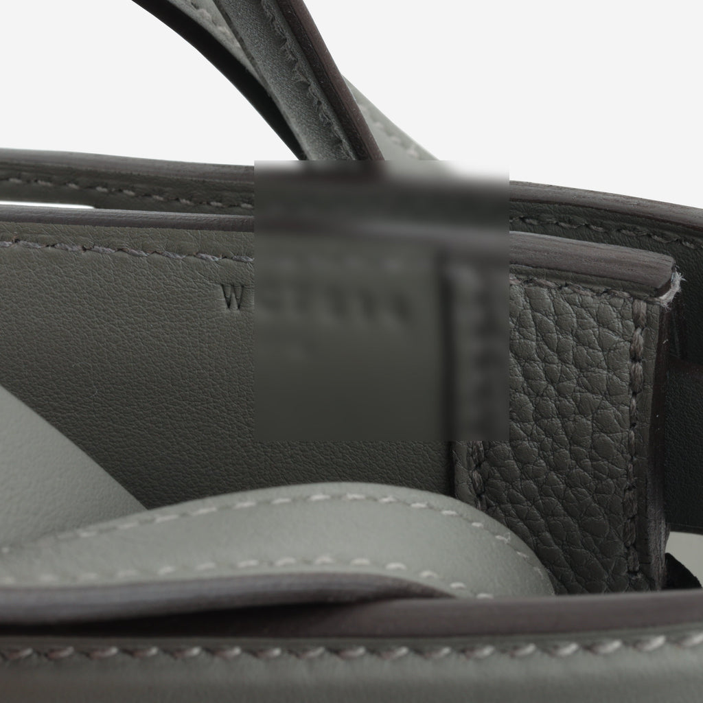Hermès Medor Bag - Gris Meyer Togo / Swift | Palladium Hardware