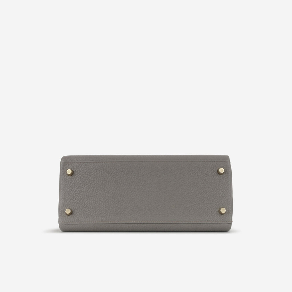 Hermès Kelly 28 - Gris Etain Togo | Gold Hardware