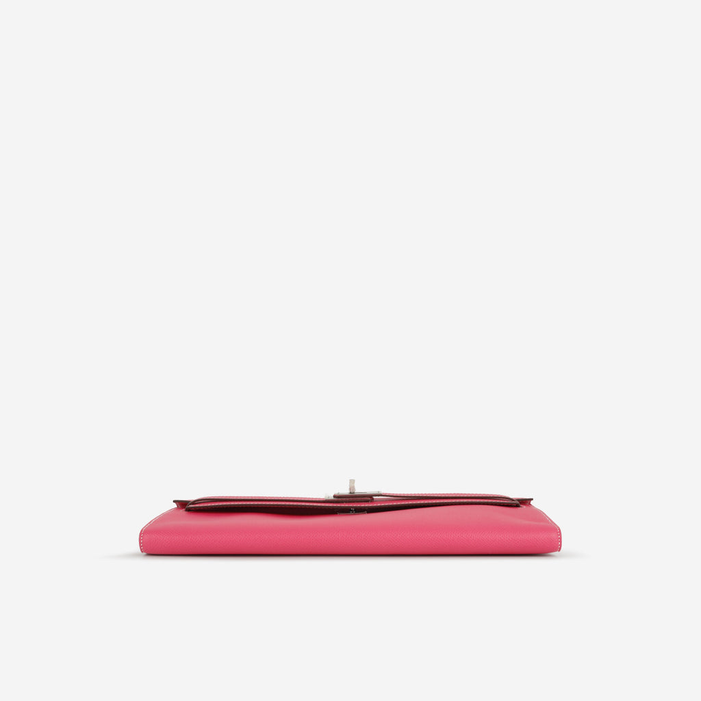 Hermès Kelly Cut - Rose Tyrien Epsom | Palladium Hardware