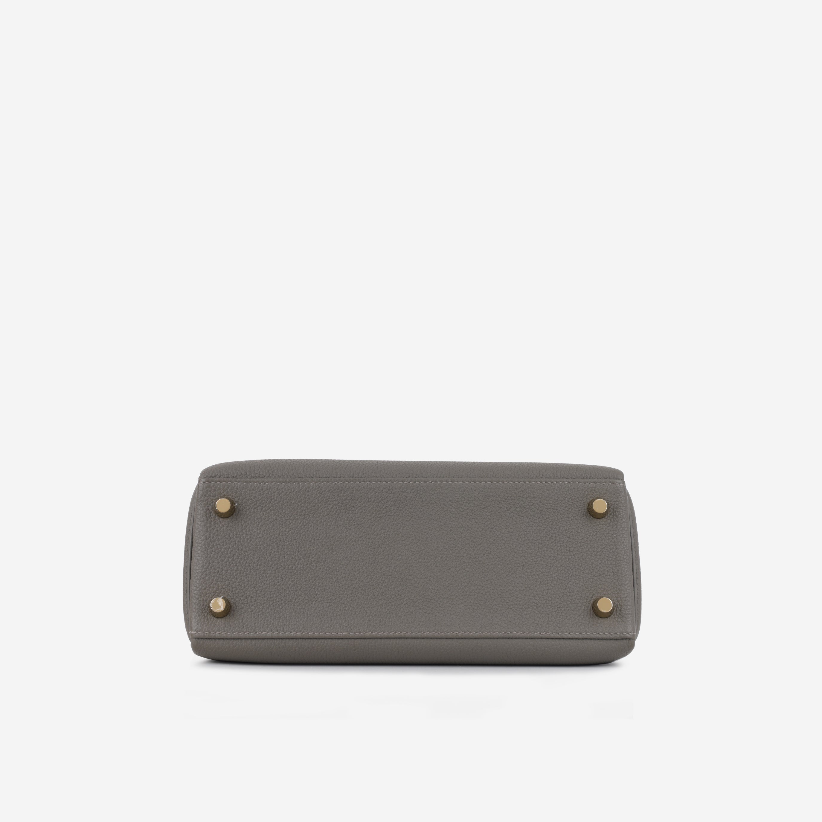 Hermès Kelly 25 - Gris Meyer Togo | Gold Hardware