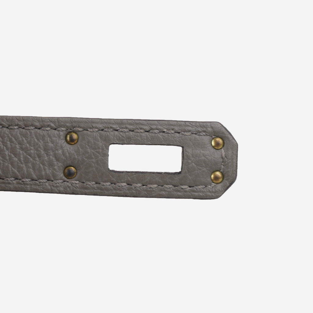 Hermès Kelly 25 - Gris Meyer Togo | Gold Hardware