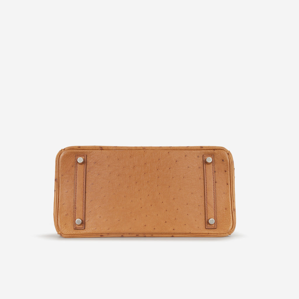Hermès Birkin 30 - Natural Sable Ostrich | Palladium Hardware