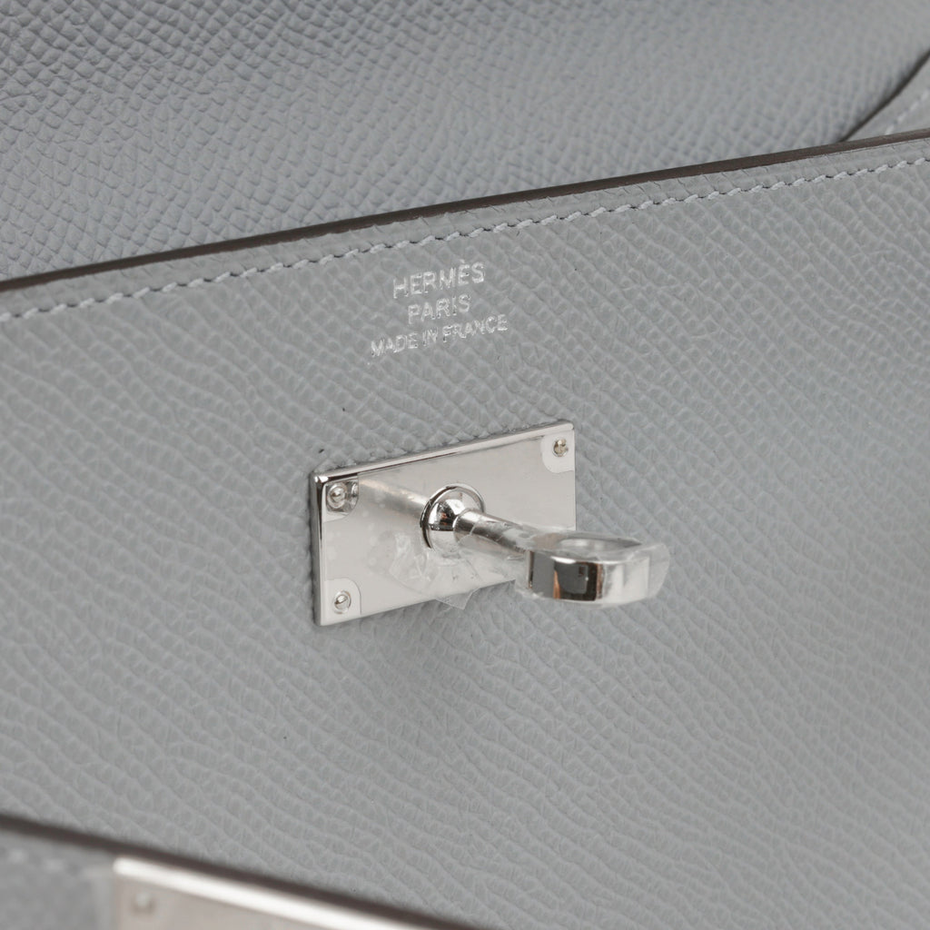 Hermès Kelly To Go Wallet - Gris Pantin Epsom | Palladium Hardware