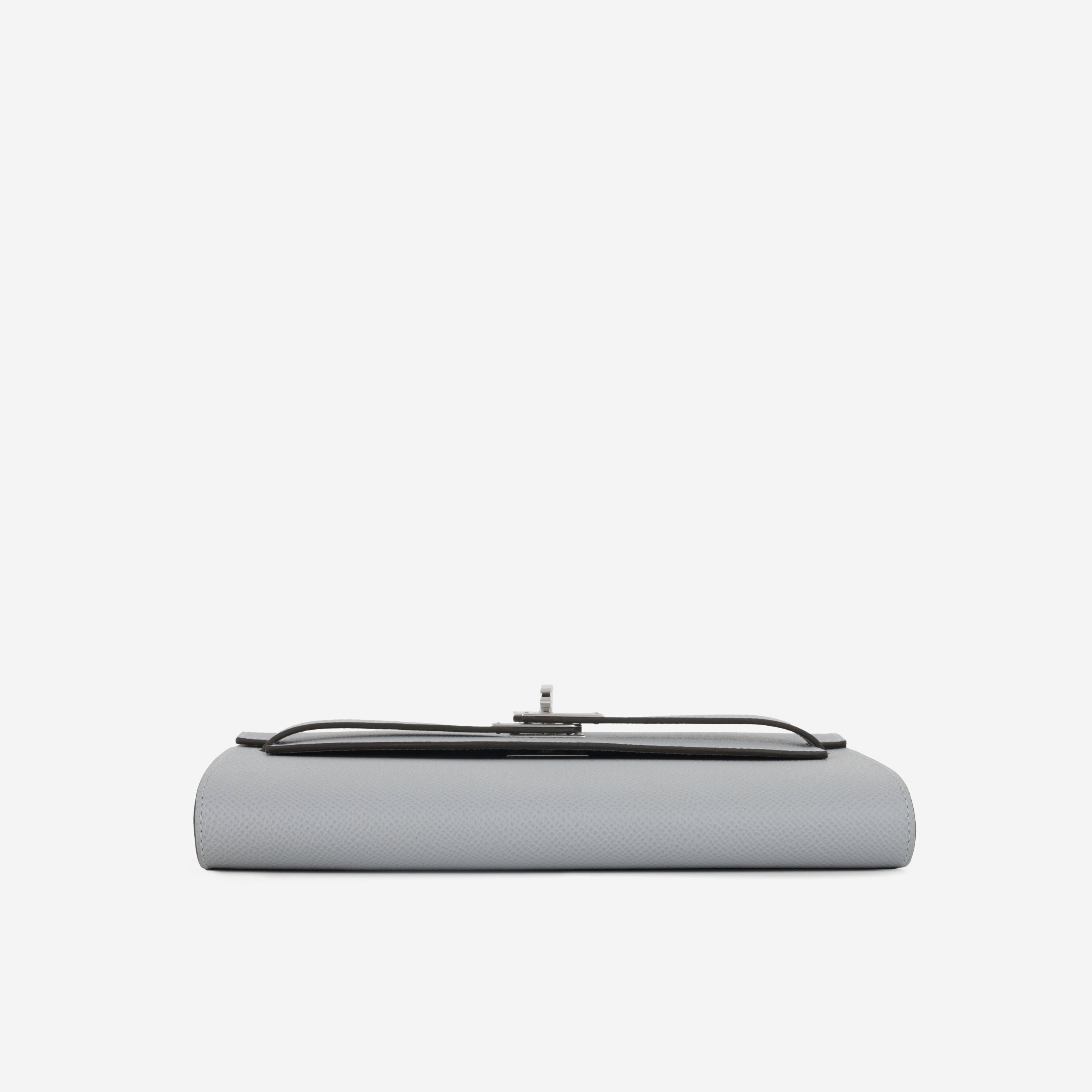 Hermès Kelly To Go Wallet - Gris Pantin Epsom | Palladium Hardware