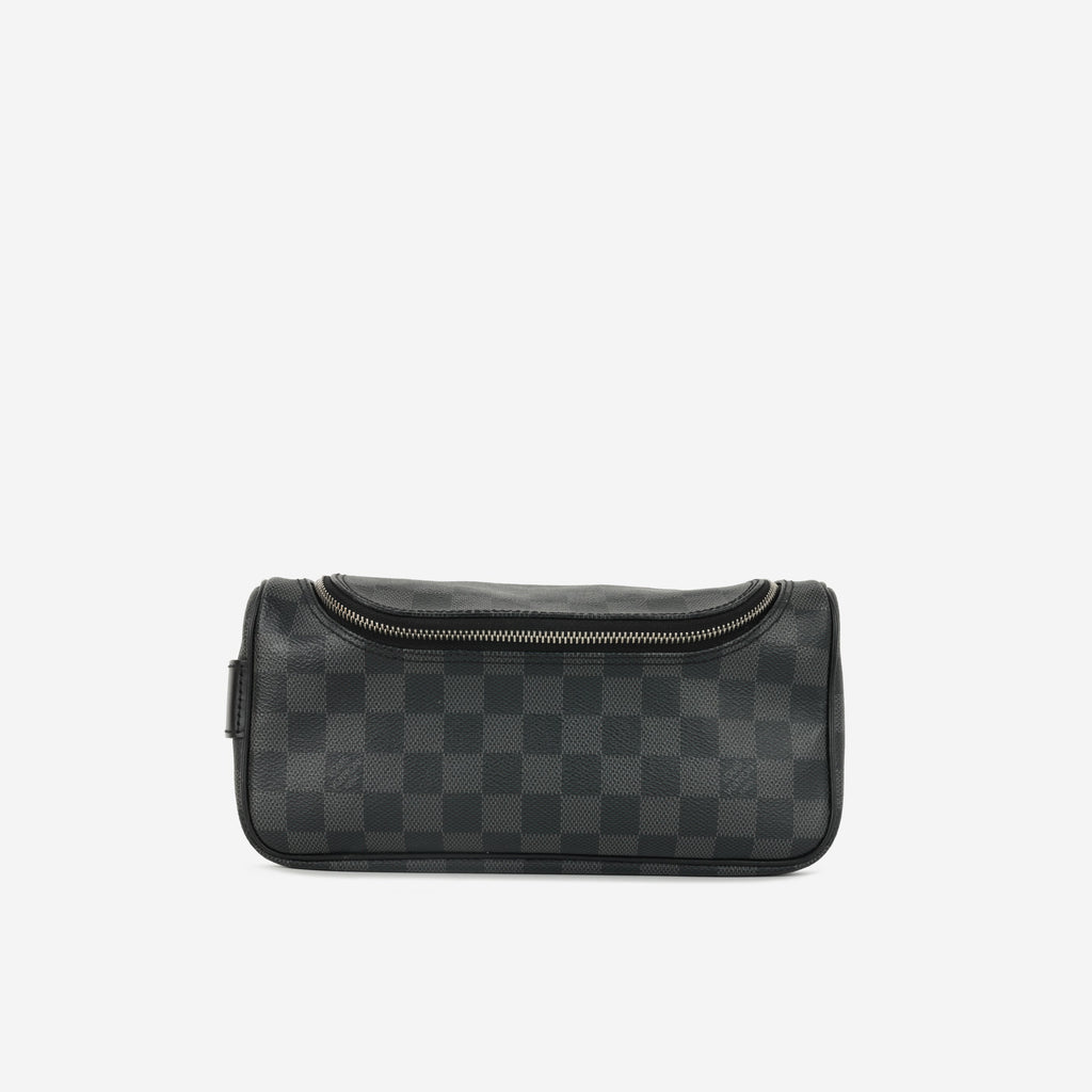 Louis Vuitton Toiletry Pouch - Damier Graphite | Silver Hardware