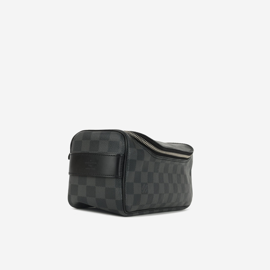 Louis Vuitton Toiletry Pouch - Damier Graphite | Silver Hardware