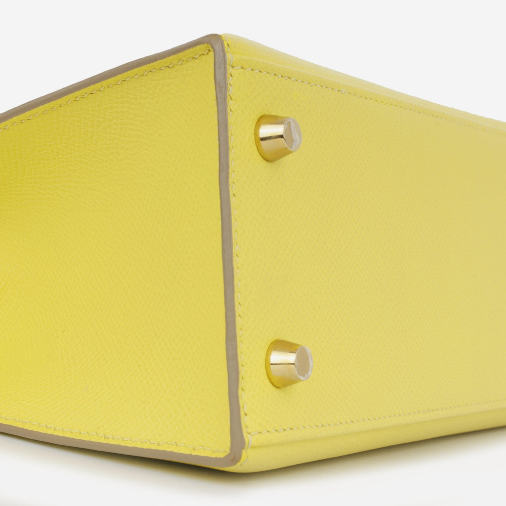 Hermès Kelly 25 - Lime Epsom | Gold Hardware