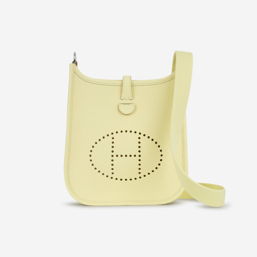 Hermès Evelyne TPM - Jaune Milton Clemence | Palladium Hardware