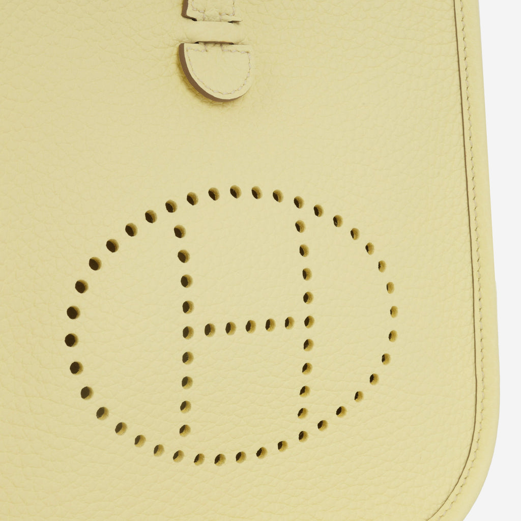 Hermès Evelyne TPM - Jaune Milton Clemence | Palladium Hardware